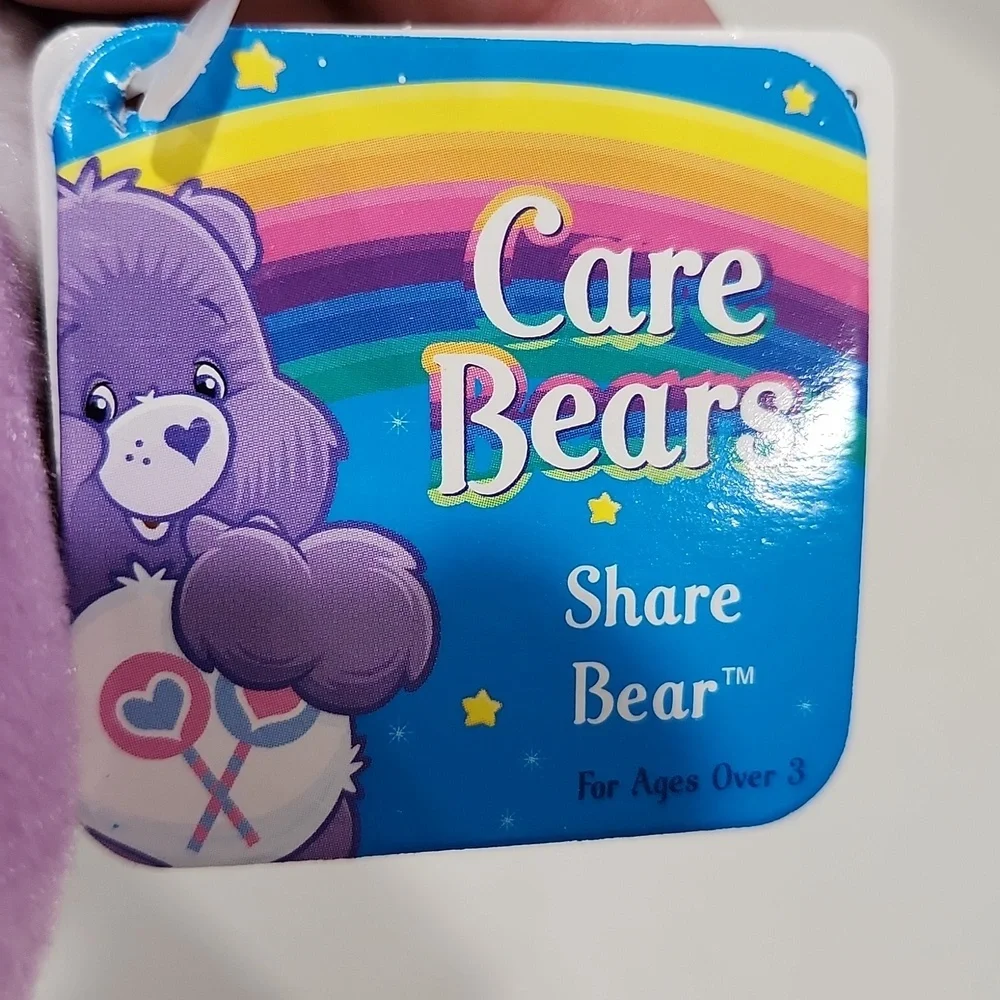 Care Bear Kid’s Stuffed Animal Share Bear 2002